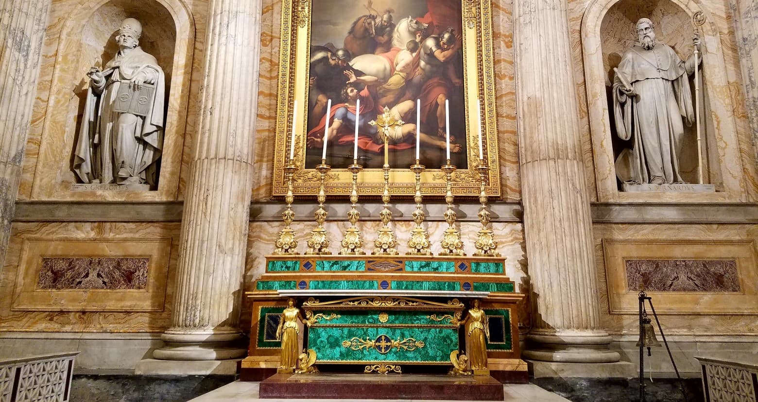 Side Altar at St. Paul Outside the Walls